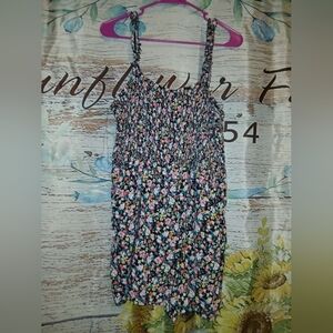 Lily Rose Floral Jumpsuit - Black Multi